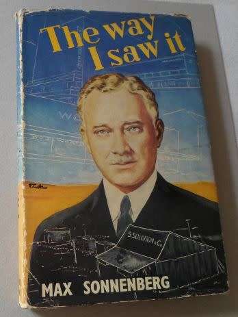 THE WAY I SAW IT - MAX SONNENBERG