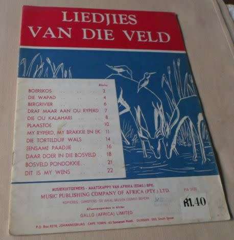 LIEDJIES VAN DIE VELD - BLADMUSIEK
