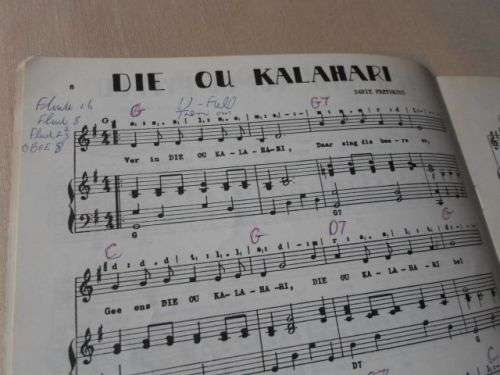 LIEDJIES VAN DIE VELD - BLADMUSIEK