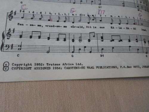 LIEDJIES VAN DIE VELD - BLADMUSIEK