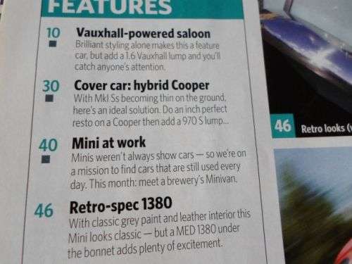 MINI  MAGAZINE MAY 2006