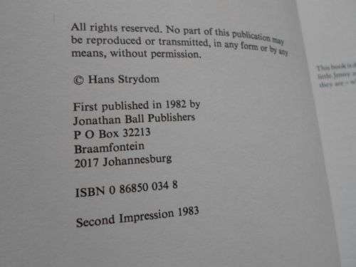 FOR VOLK AND FUHRER - ROBEY  LEIBBRANDT & OPERATION WEISSDORN - HANS STRYDOM ( weight 500 grams )