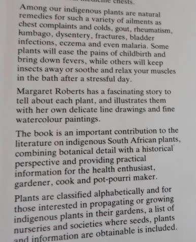 INDIGENOUS HEALING PLANTS - MARGARET ROBERTS (  weight 1,5 kg )