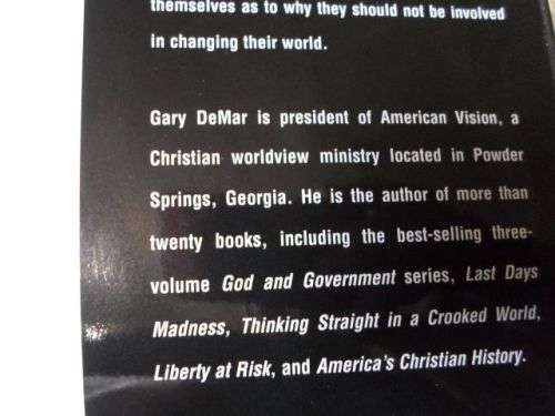 MYTHS, LIES, & HALF TRUTHS - HOW MISREADING THE BIBLE NEUTRALIZES CHRISTIANS - GARY DEMAR  ( 0,60 kg