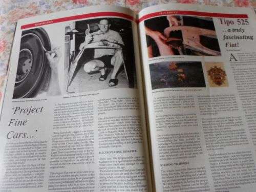 ( S.A. ) FINE CARS MAGAZINE EDITION ONE FEBRUARY / MARCH 1990 ( weight 0,20 kg )