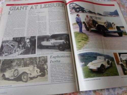( S.A. ) FINE CARS MAGAZINE EDITION ONE FEBRUARY / MARCH 1990 ( weight 0,20 kg )