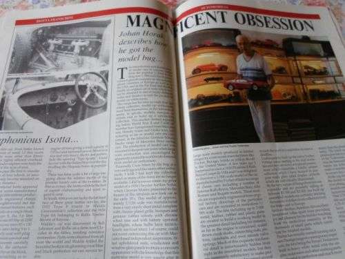 ( S.A. ) FINE CARS MAGAZINE EDITION ONE FEBRUARY / MARCH 1990 ( weight 0,20 kg )