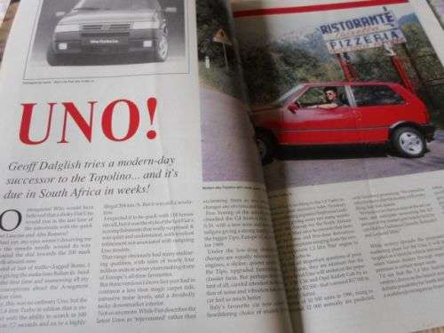 ( S.A. ) FINE CARS MAGAZINE EDITION ONE FEBRUARY / MARCH 1990 ( weight 0,20 kg )