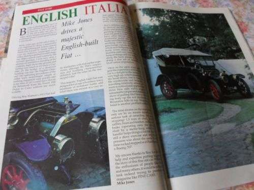 ( S.A. ) FINE CARS MAGAZINE EDITION ONE FEBRUARY / MARCH 1990 ( weight 0,20 kg )