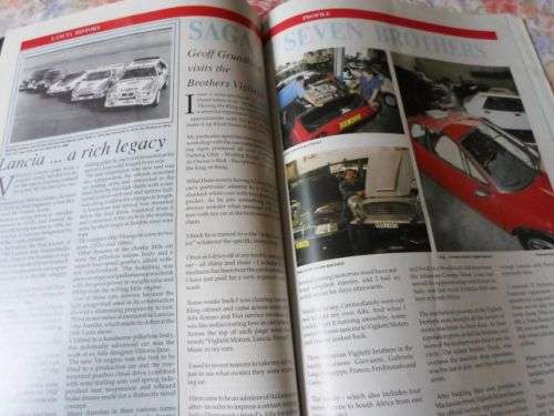 ( S.A. ) FINE CARS MAGAZINE EDITION ONE FEBRUARY / MARCH 1990 ( weight 0,20 kg )