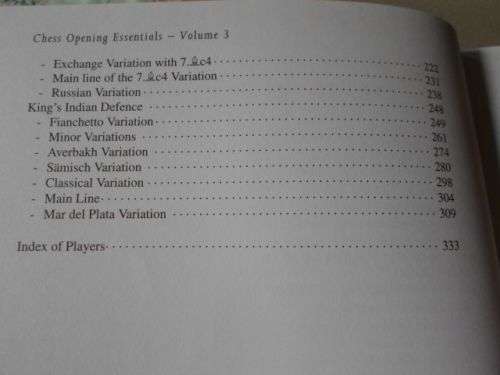 CHESS OPENING ESSENTIALS 3 - INDIAN DFENCES , COMPLETE - STEFAN   DJURIC ... ( weight 0,70 kg )