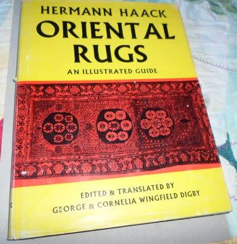 ORIENTAL RUGS - AN ILLUSTRATED GUIDE - HERMANN HAACK ( 0.60 kg )