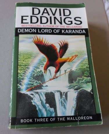 DEMON LORD OF KARANDA - DAVID EDDINGS - BOOK THREE OF THE MALLOREON ( weight 0,20 kg )