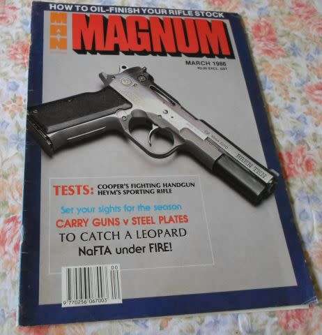 SA MAN / MAGNUM MAGAZINE MARCH 1986