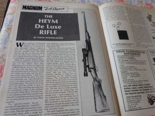 SA MAN / MAGNUM MAGAZINE MARCH 1986