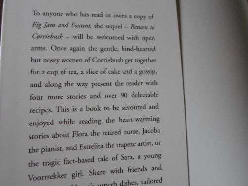 RETURN TO CORRIEBUSH - LYNN BEDFORD HALL , ILLUSTRATED BY TONY GROGAN - SIGNED BY BOTH ( 0,50 kg )