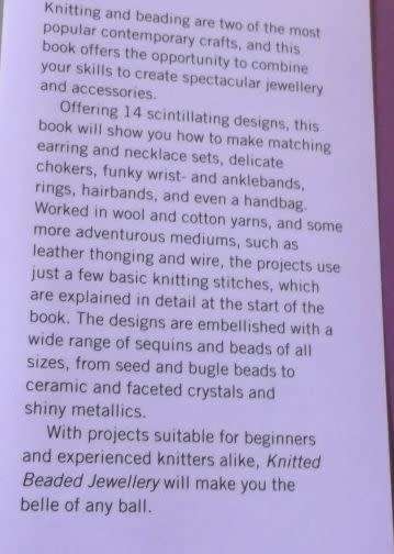 KNITTED BEADED JEWELLERY - RUTH HERRING