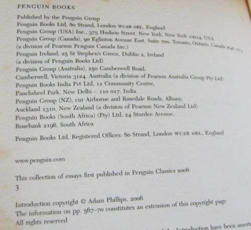THE PENGUIN FREUD READER