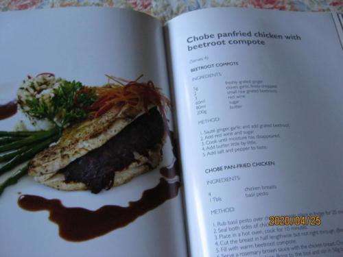 A CHEF WITH A LOT OF PASSION AND A LITTLE MADNESS - JAMES VAN BILJON ( SIGNED )