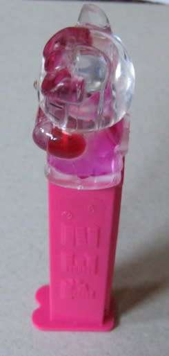 HELLO KITTY - PEZ DISPENSER ( CLEAR )
