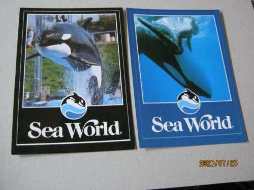 OLD ` SEA WORLD `    POST CARD x 5