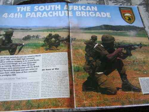 RAIDS MAGAZINE JUNE 1995 ( NEW S.A. ARMY, PARABATS, 21 BN , S.A. WEAPONS, ARMOUR, ARTILLERY