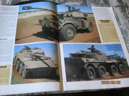 RAIDS MAGAZINE JUNE 1995 ( NEW S.A. ARMY, PARABATS, 21 BN , S.A. WEAPONS, ARMOUR, ARTILLERY