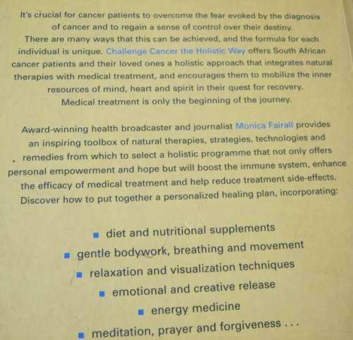 CHALLENGE CANCER THE HOLISTIC WAY - MONICA FAIRALL