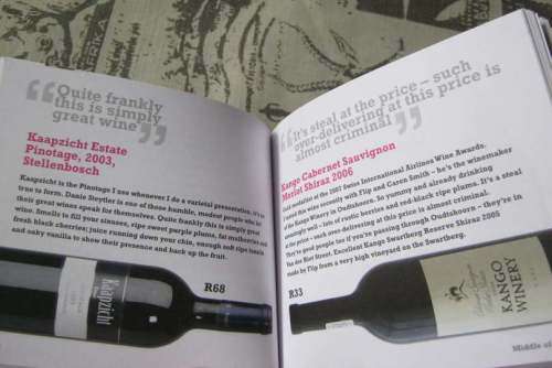 CRUSH ! - ISSUE ONE - 100  SOUTH AFRICAN WINES TO DRINK NOW -  MICHAEL OLIVIER