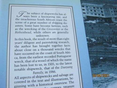 SHIPWRECKS & SALVAGE IN SOUTH AFRICA - MALCOLM TURNER
