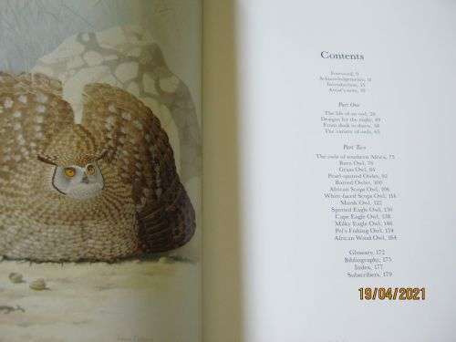 THE OWLS OF SOUTHERN AFRICA - ALAN KEMP & SIMON CALBURN