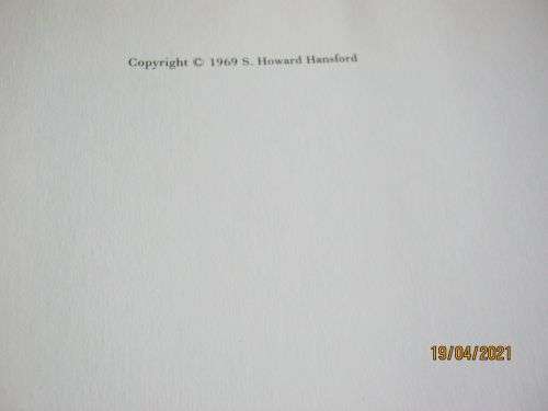 JADE - ESSENCE OF HILLS AND STREAMS - S HOWARD HANSFORD