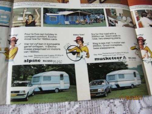 VINTAGE SPRITE CARAVANS - SALES / PROMOTIONAL BROCHURE