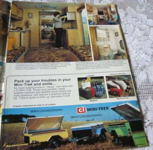 VINTAGE SPRITE CARAVANS - SALES / PROMOTIONAL BROCHURE