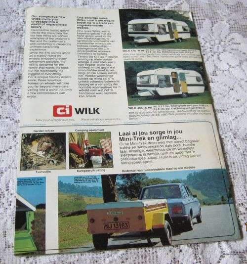 VINTAGE SPRITE CARAVANS - SALES / PROMOTIONAL BROCHURE