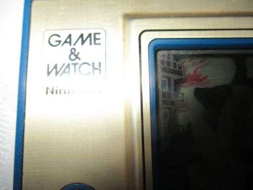 NINTENDO GAME AND WATCH FIRE GAME