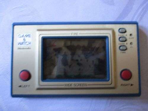 NINTENDO GAME AND WATCH FIRE GAME
