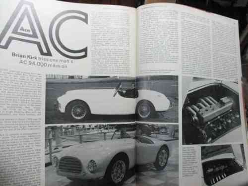 THOROUGHBRED & CLASSIC CARS MAGAZINE DECEMBER 1977 ( MGC, AUSTIN HEALEY 3000, AC ACE,
