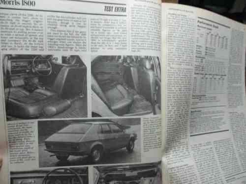 AUTOCAR MAGAZINE 26 APRIL 1975 ( FORD CONSUL 2000, VAUXHALL MAGNUM, SILVER GHOST , MORRIS 1800 )
