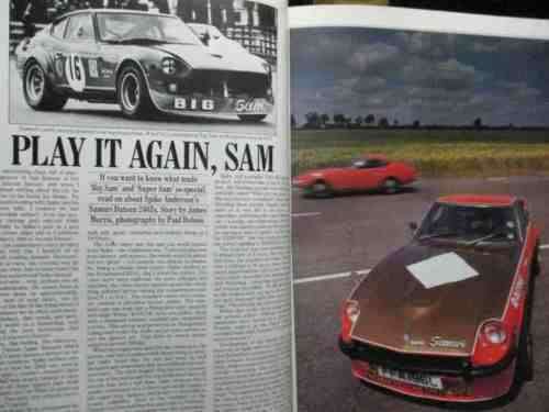 CLASSIC AND SPORTSCAR SEPTEMBER 1986 MAGAZINE ( FERRARI DAYTONA, MASERATI GHIBLI, DATSUN 24OZ,