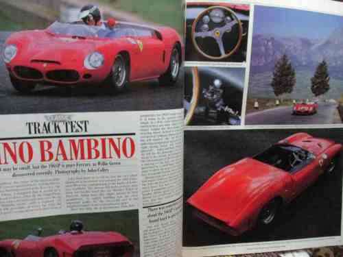 CLASSIC AND SPORTSCAR SEPTEMBER 1986 MAGAZINE ( FERRARI DAYTONA, MASERATI GHIBLI, DATSUN 24OZ,