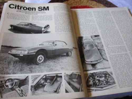 THOROUGHBRED & CLASSIC CARS MAGAZINE OCTOBER 1974 ( JAGUAR XK120, CITROEN SM )