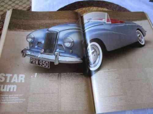 THOROUGHBRED & CLASSIC CARS MAGAZINE NOVEMBER 1984( ASTON MG, SUNBEAM ALPINE, VAUXHALL,
