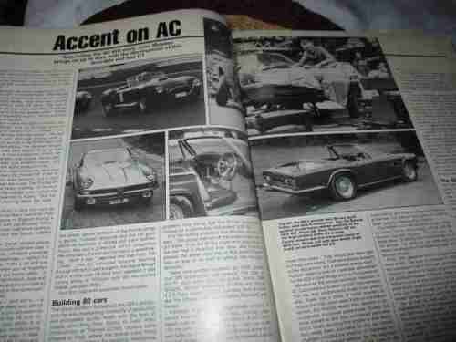 THOROUGHBRED & CLASSIC CARS MAGAZINE OCTOBER 1983 ( AC 428, FORD CONSUL, MGB GT, BMC MINI, LOTUS SIX