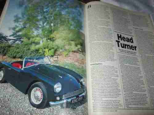 THOROUGHBRED & CLASSIC CARS MAGAZINE JANUARY 1985 ( MGB, FERRARI 250GT, SAAB 96, T,URNER )