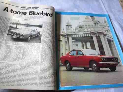 AUTOCAR MAGAZINE 7 APRIL 1976 ( DATSUN 160, LANCER 1200, ALFETTA 1.6, RELIANT ROBIN 850 )