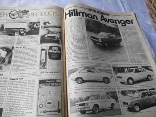 AUTOCAR MAGAZINE 7 APRIL 1976 ( DATSUN 160, LANCER 1200, ALFETTA 1.6, RELIANT ROBIN 850 )