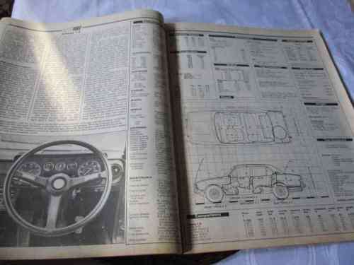 AUTOCAR MAGAZINE 7 APRIL 1976 ( DATSUN 160, LANCER 1200, ALFETTA 1.6, RELIANT ROBIN 850 )