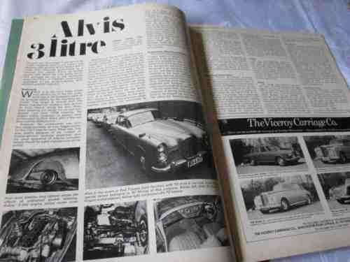 THOROUGHBRED & CLASSIC CARS MAGAZINE JUNE 1977 ( ALVIS, FIAT 126, AUSTIN SEVEN, PININFARINA, MG, )