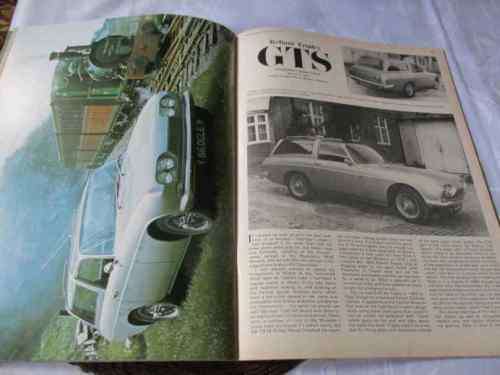 THOROUGHBRED & CLASSIC CARS MAGAZINE JUNE 1977 ( ALVIS, FIAT 126, AUSTIN SEVEN, PININFARINA, MG, )